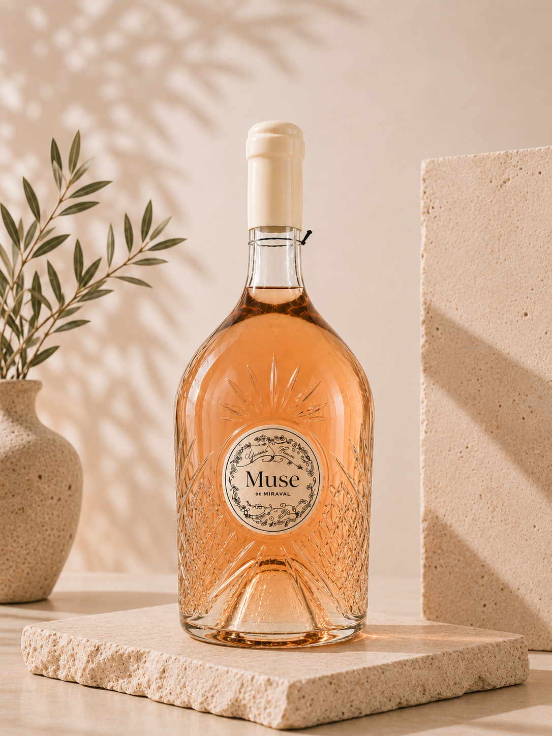 Fles Miraval Muse de Miraval Magnum 2022 Bio — Côtes de Provence, 1,5L