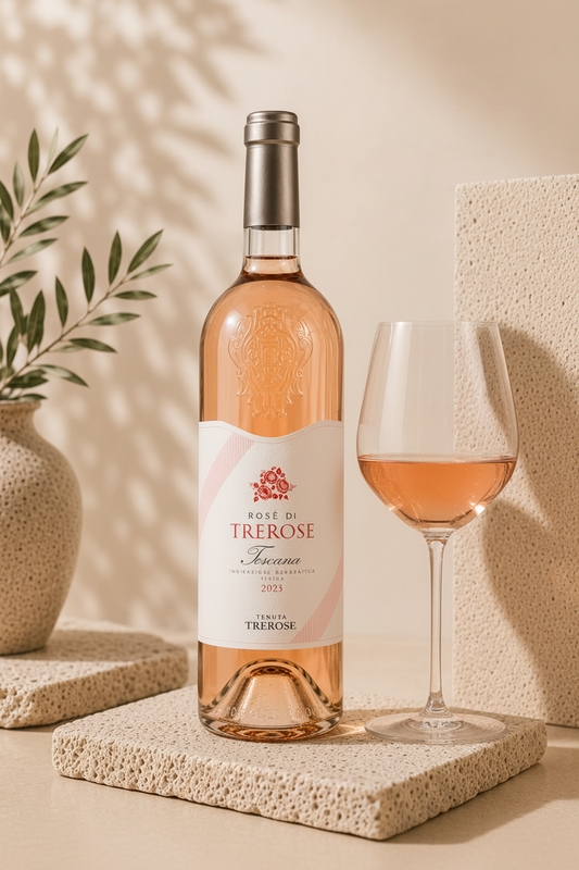 Fles Tenuta Trerose Rosé di Trerose Bio 2023 — Toscane, biologisch